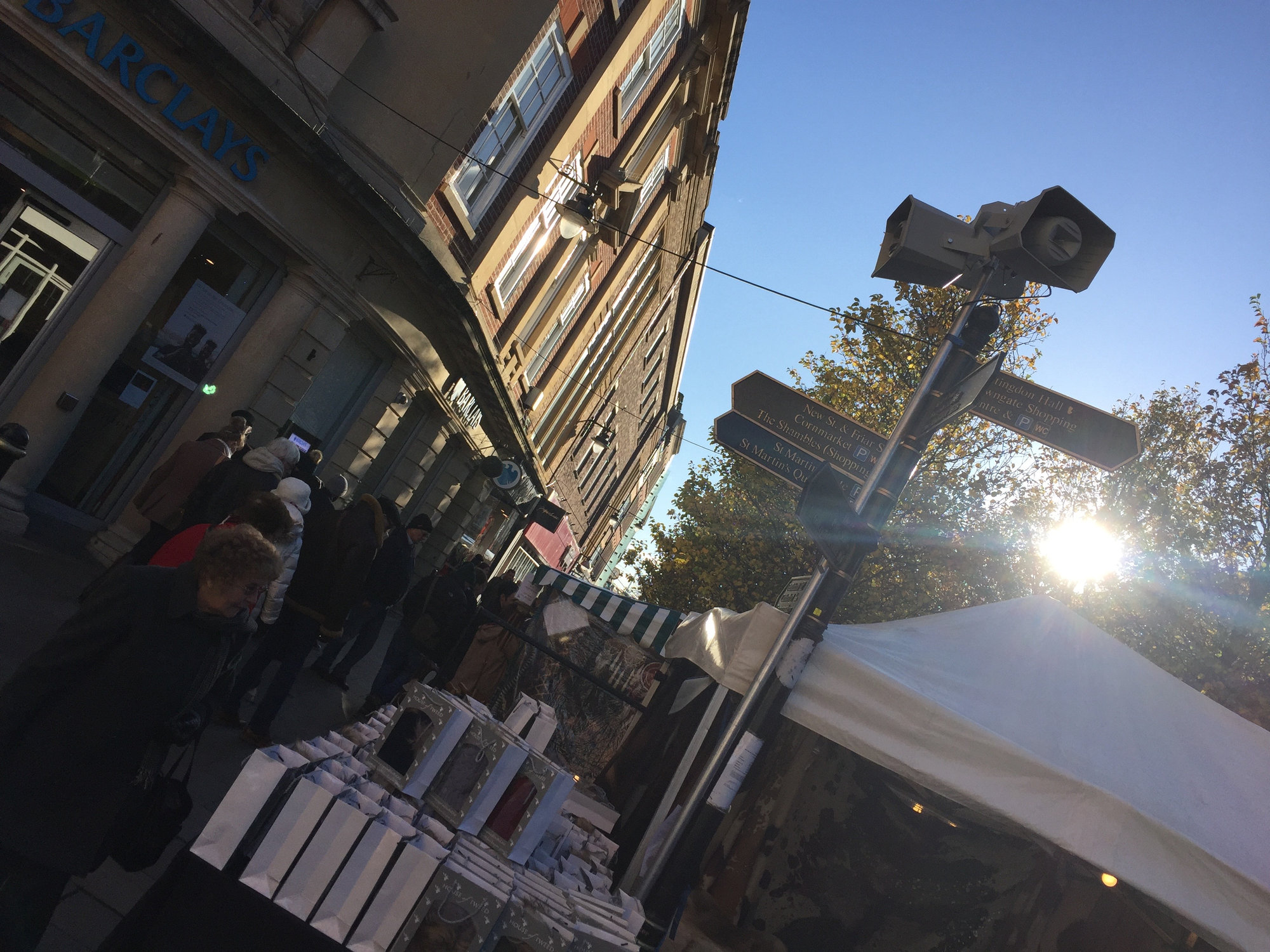 Keeping Christmas Market goers informed and safe